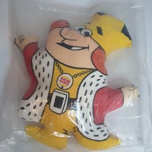 Vintage 1973 Burger King New The King Plush Doll 13' Crown Collectible Fast Food